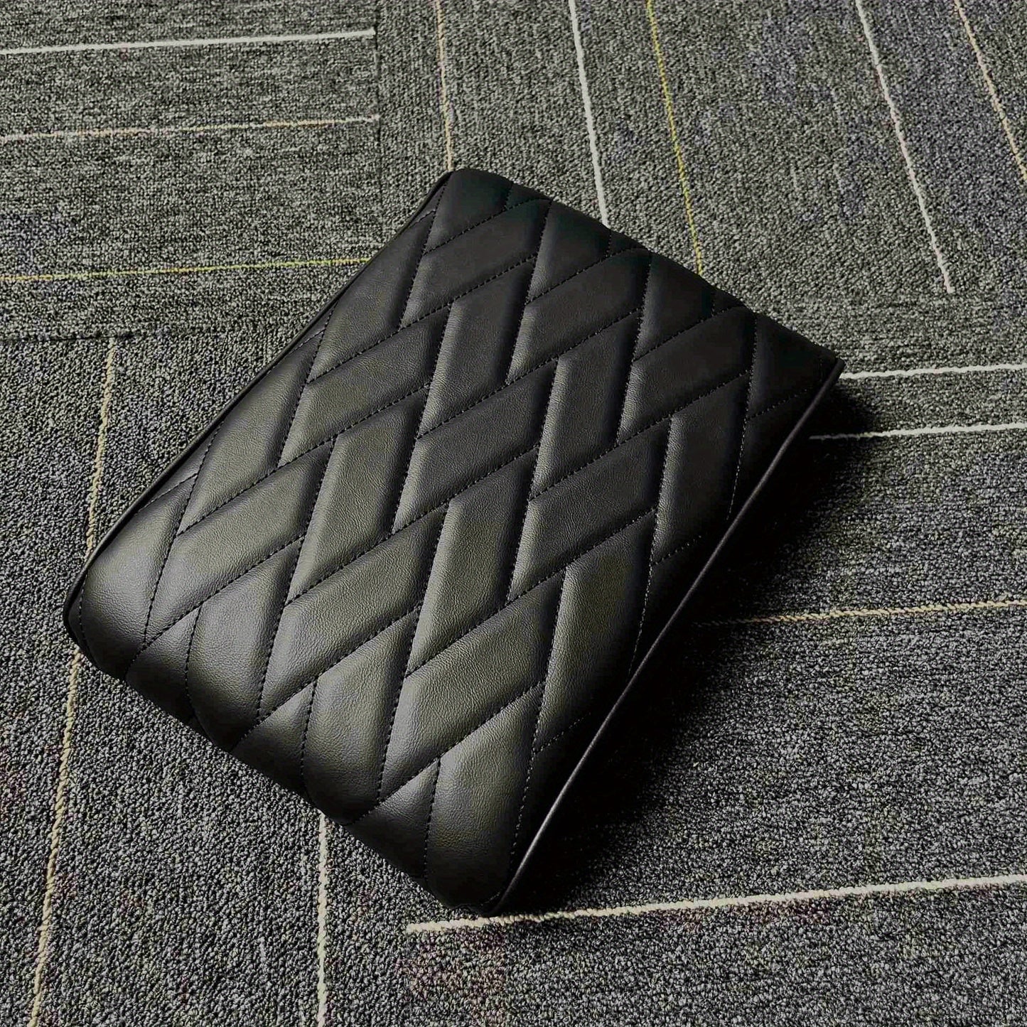 Car Armrest Memory Foam Core Pad, PU Leather Console Cover, Styling Interior Vehicle Accessories
