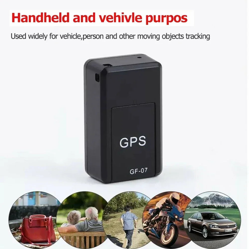 GF07 Magnetic Mini Car Tracker GPS Real Time Tracking Locator Device Magnetic GPS Tracker Real-Time Vehicle Locator Pet Tracker