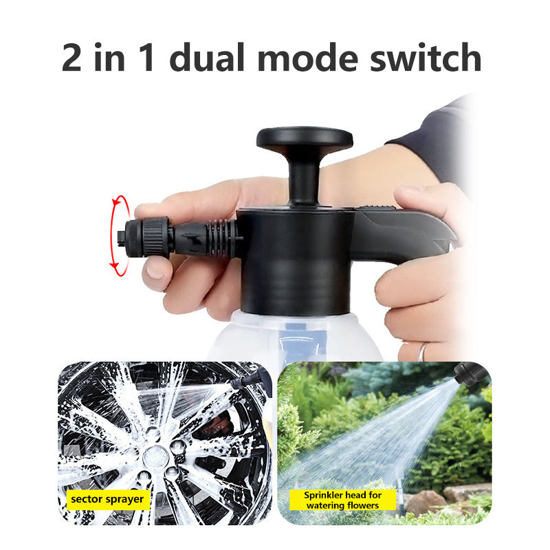 Portable Household Hand-held High Pressure Car Wash Foam Pot Manual Car Wash High Pressure Hand Spray Car Wash Spray Pot Car High Pressure Sprayer