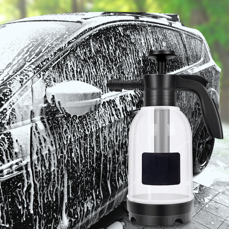 Portable Household Hand-held High Pressure Car Wash Foam Pot Manual Car Wash High Pressure Hand Spray Car Wash Spray Pot Car High Pressure Sprayer