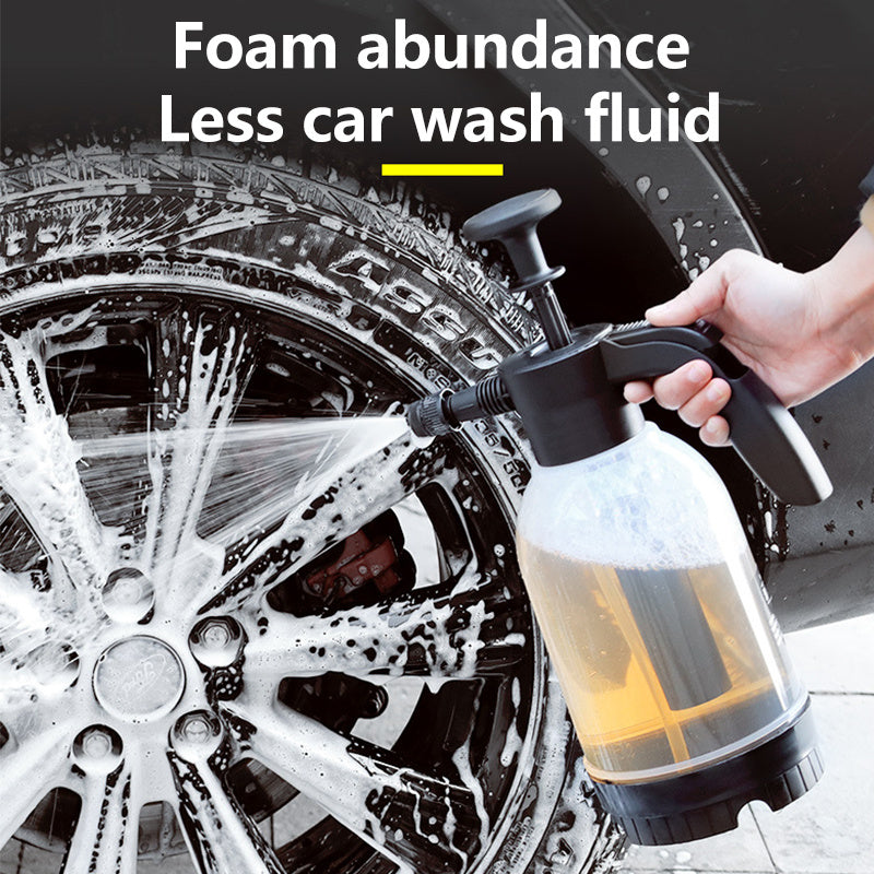 Portable Household Hand-held High Pressure Car Wash Foam Pot Manual Car Wash High Pressure Hand Spray Car Wash Spray Pot Car High Pressure Sprayer