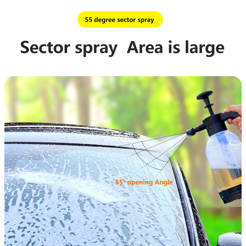 Portable Household Hand-held High Pressure Car Wash Foam Pot Manual Car Wash High Pressure Hand Spray Car Wash Spray Pot Car High Pressure Sprayer