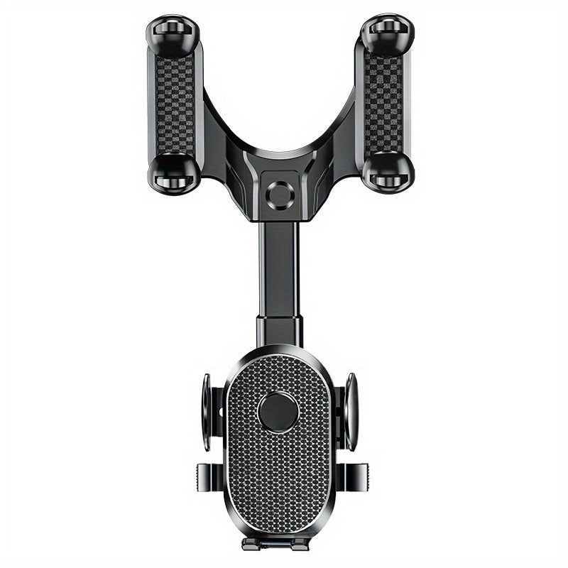 Auto Rearview Mirror Phone Holder in Car Mount Stand for CellPhone Car Mobile Support Rotating Adjustable Car SmartPhone Holder