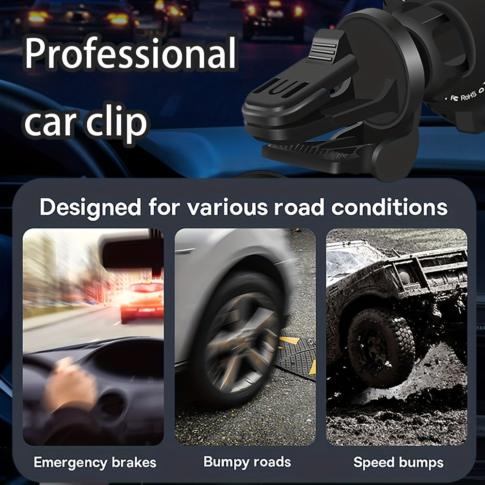 Fast Charging Wireless Magnet Car Phone Holder Car Mount with Magnetic Wireless Phone Holder for iPhone 16/16 Pro/16 ProMax/15/15 Pro/15 Pro Max/15 Plus/14/14 Pro/14 Pro Max/14 Plus/13/13 Pro/13 Pro Max/12/12 Pro/12 Pro Max/1