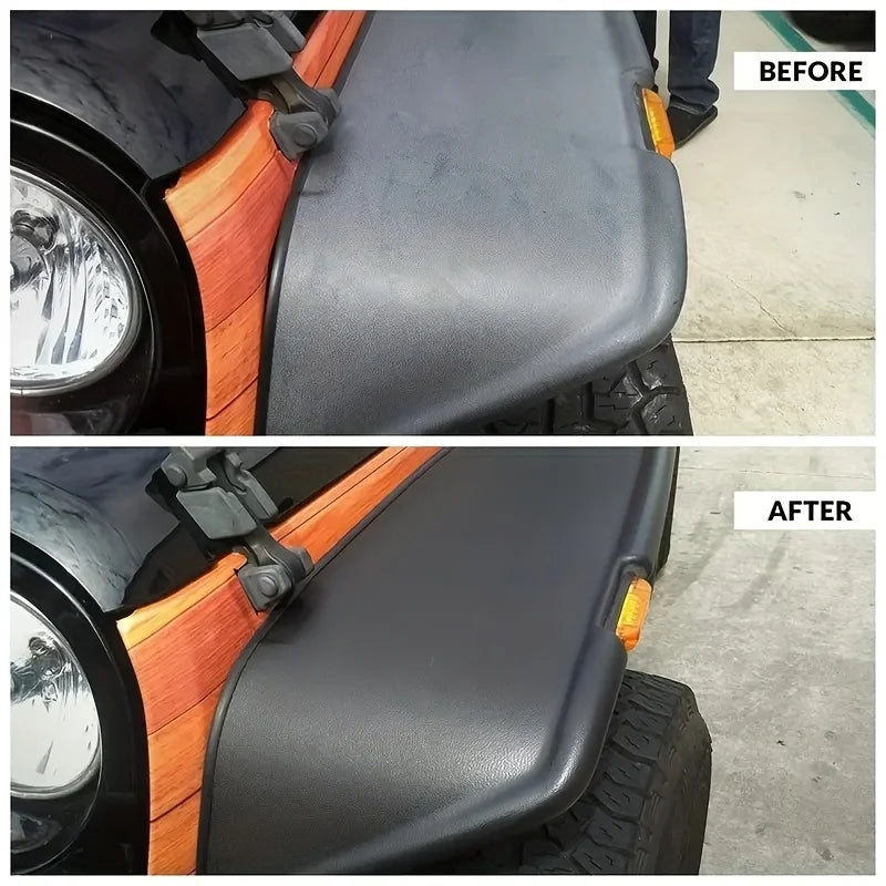Car Plastic Restorer Back to Black Gloss Car Cleaning Products Plastic Leather Restore Auto Polish and Repair Coating Renovator
