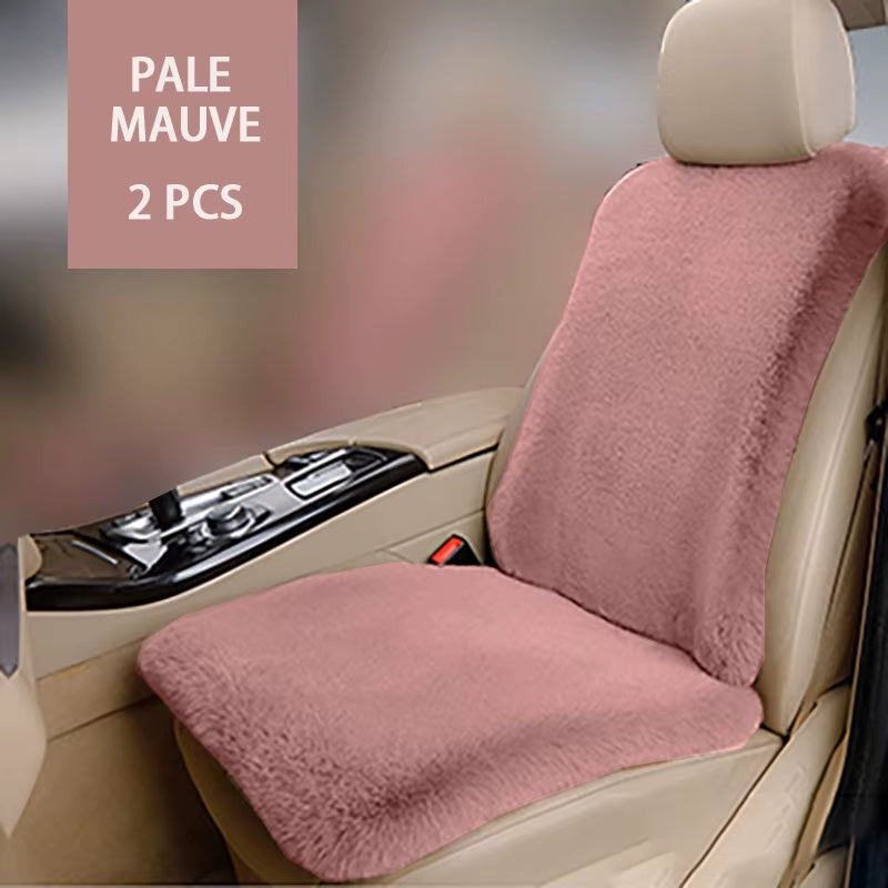 Universal Car Seat Covers Plush Imitation Rabbit Fur Car Seat Cover Car Interior Cover Car Cushion Car Accessories