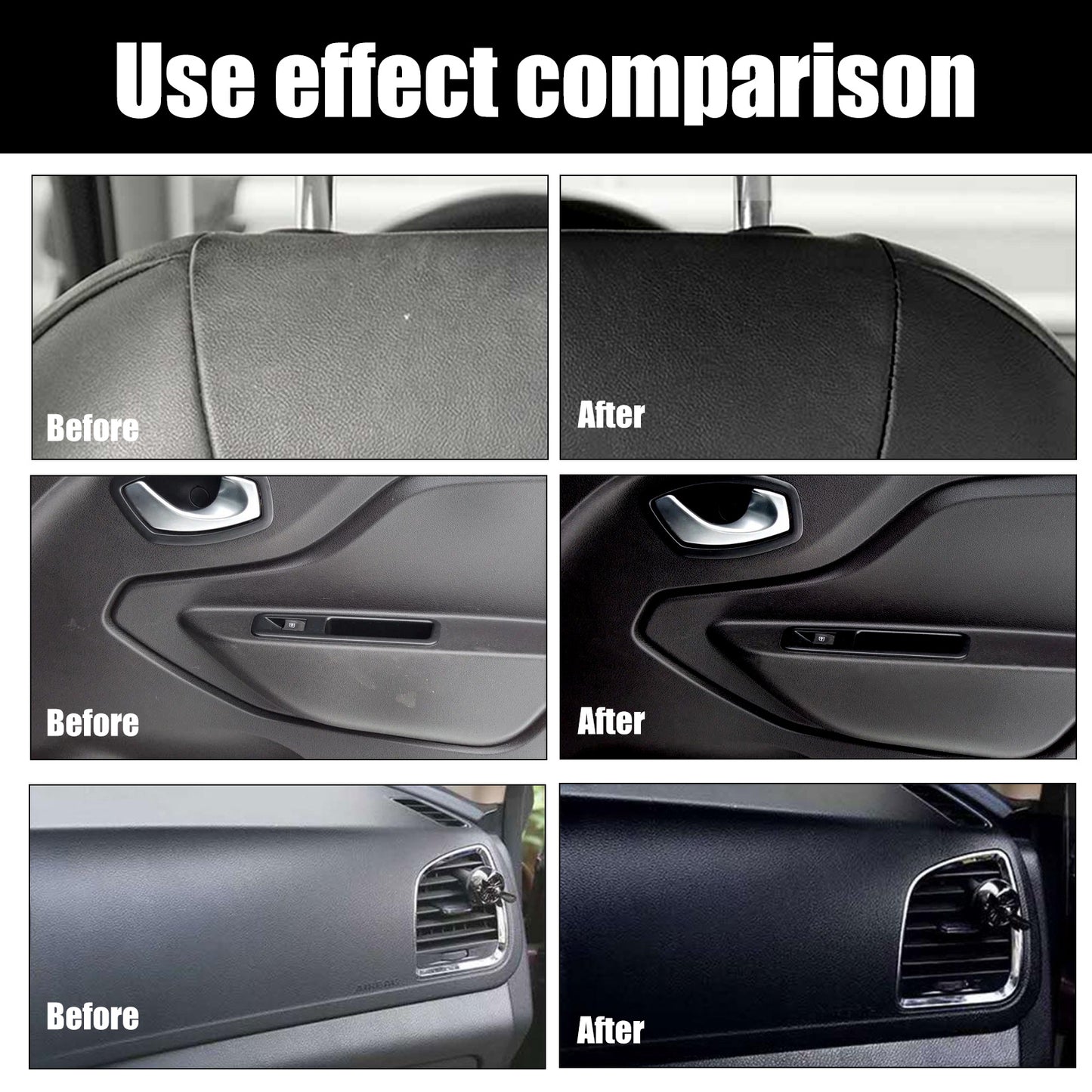 Automotive Interior Renovation Spray – Restores Car Interior Shine & Protection