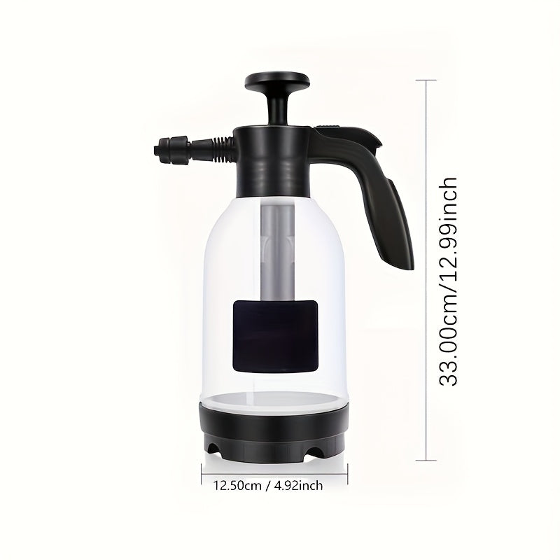 Portable Household Hand-held High Pressure Car Wash Foam Pot Manual Car Wash High Pressure Hand Spray Car Wash Spray Pot Car High Pressure Sprayer