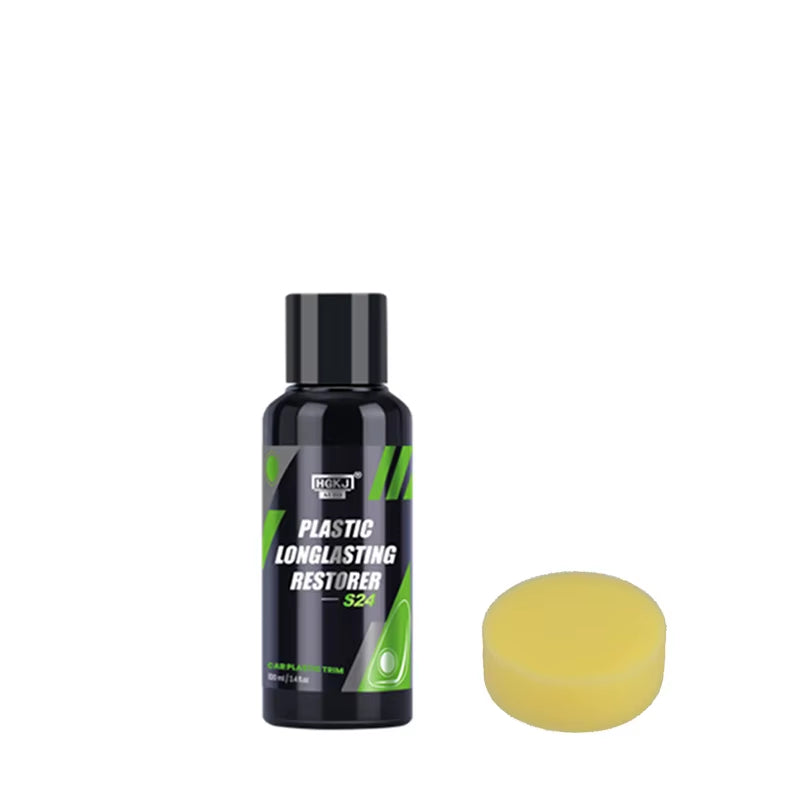 Car Plastic Restorer Back to Black Gloss Auto Plasitc Parts Repair Spray HGKJ S24 50Ml Exterior Renovator Car Cleaning