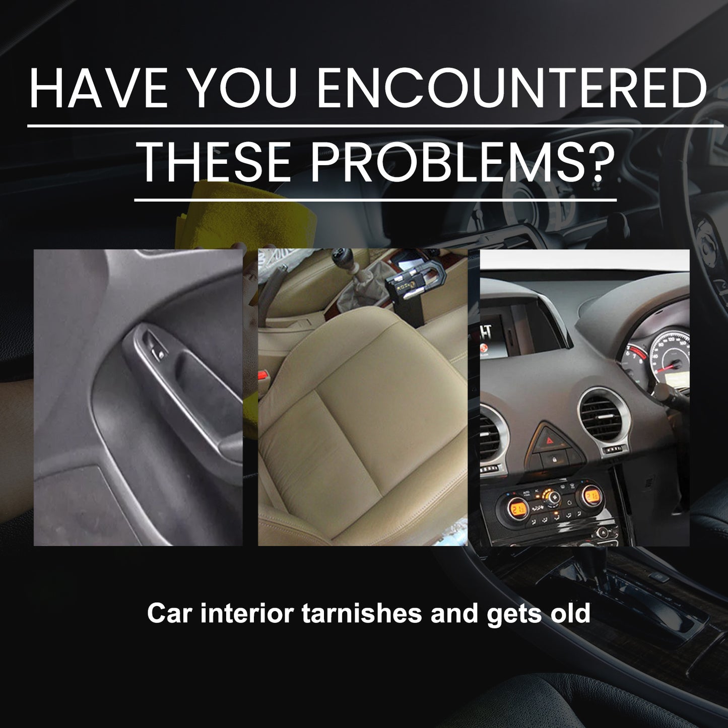 Automotive Interior Renovation Spray – Restores Car Interior Shine & Protection