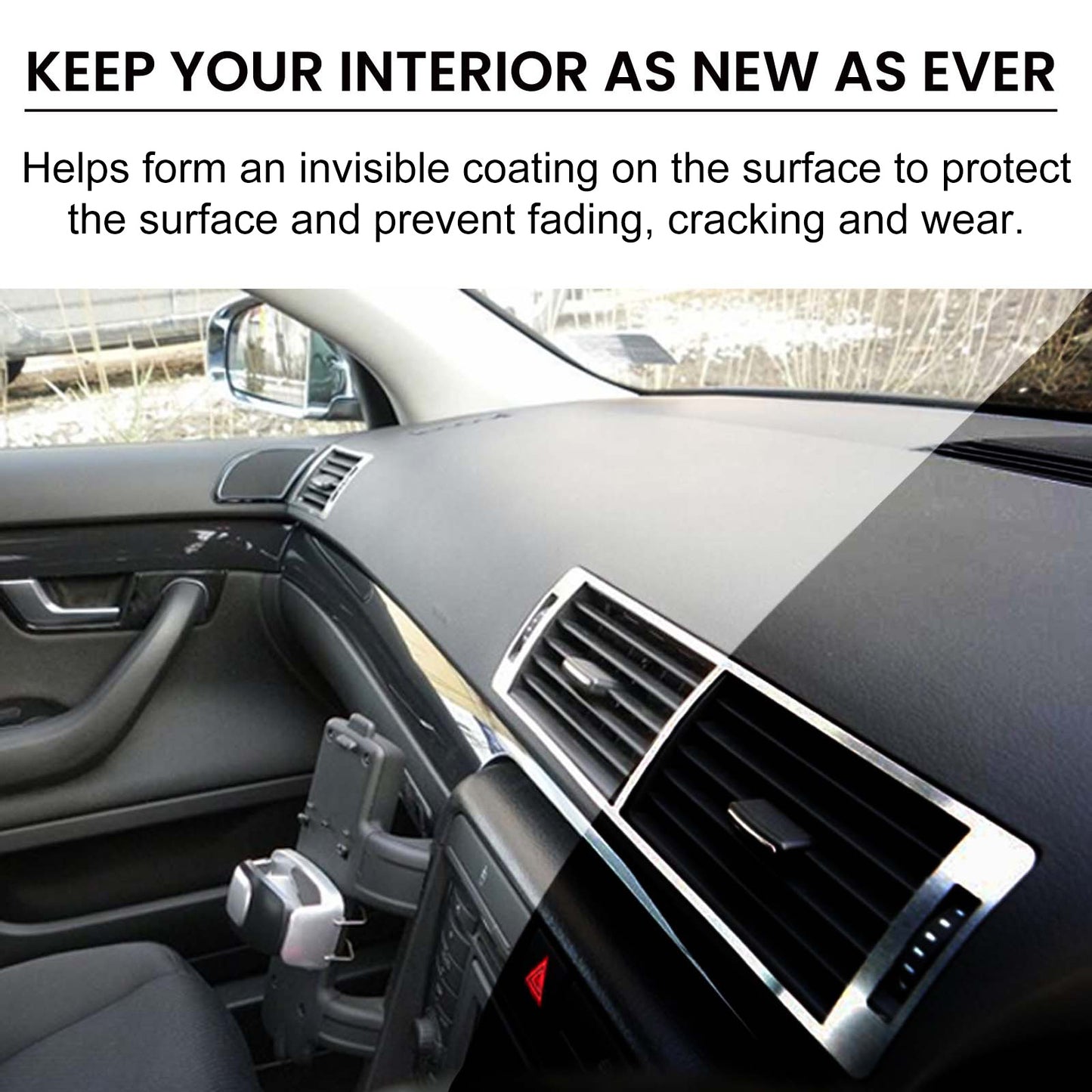 Automotive Interior Renovation Spray – Restores Car Interior Shine & Protection