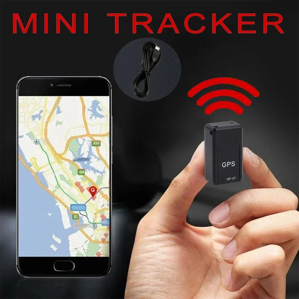 GF07 Magnetic Mini Car Tracker GPS Real Time Tracking Locator Device Magnetic GPS Tracker Real-Time Vehicle Locator Pet Tracker